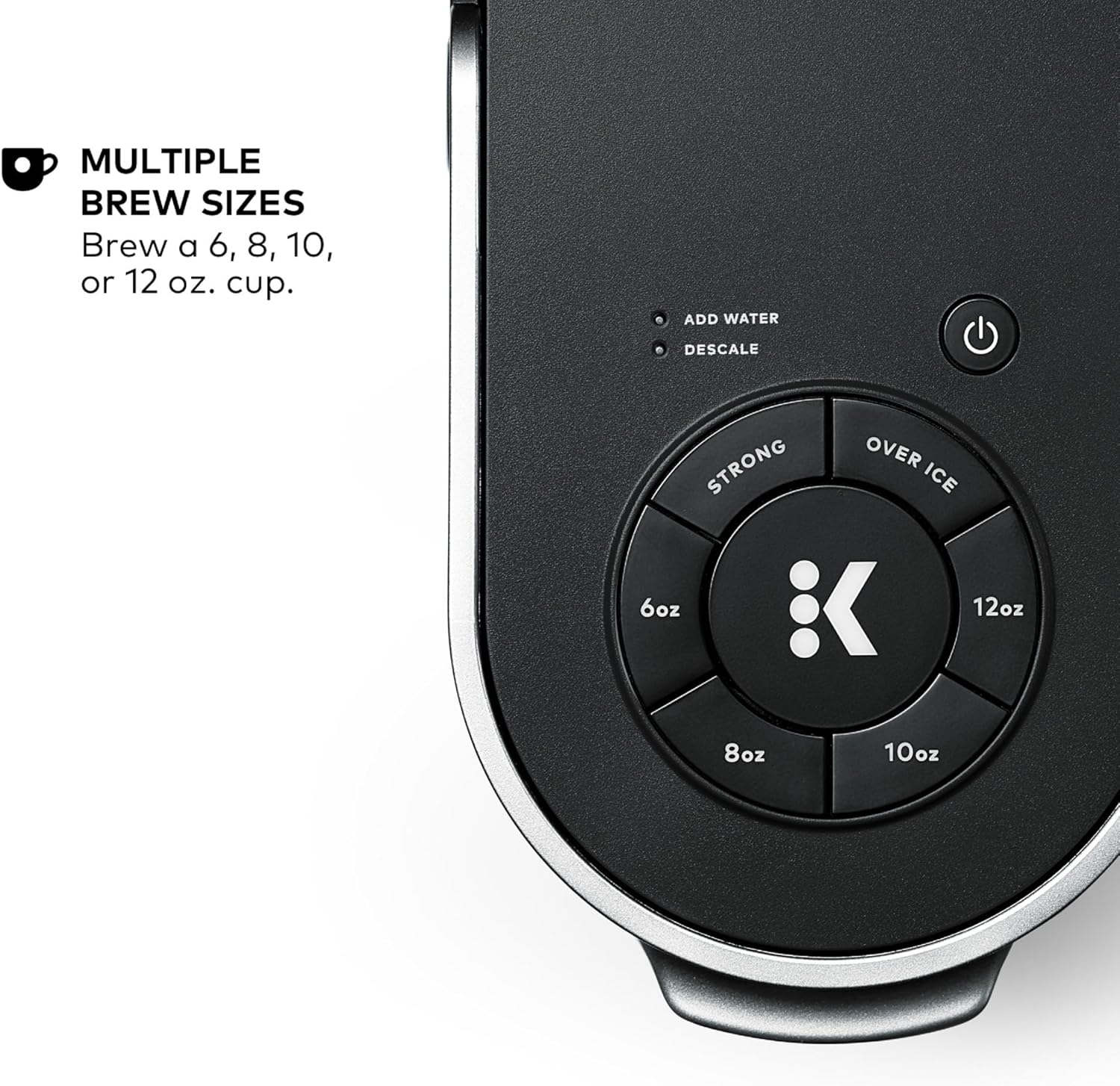 Keurig K-Supreme Single Serve K-Cup Pod Coffee Maker, MultiStream Technology, 4 Brew Sizes, 66oz Dual-Position Removable Reservoir, Black - Image 8
