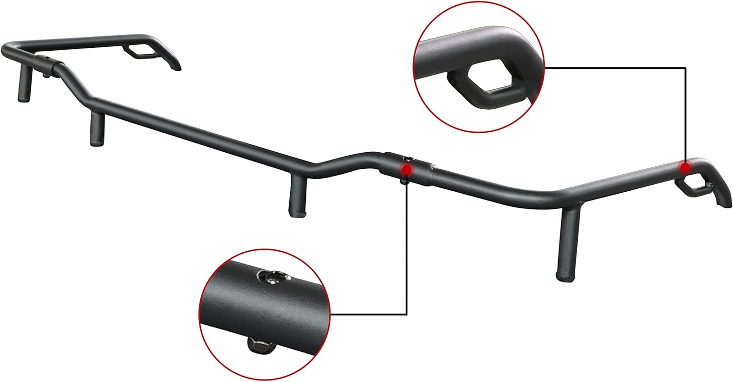LDETXY Rear Rack Extender for Polaris Sportsman 570 450, Rear Steel Heavy Duty Rack Extender for Polaris Sportsman 570 450 H.O. 2014-2020 Accessories (Replace #2879717) - Image 6