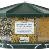 Homestead 3500 Triple Bin Seed Feeder Green – Pack of 2