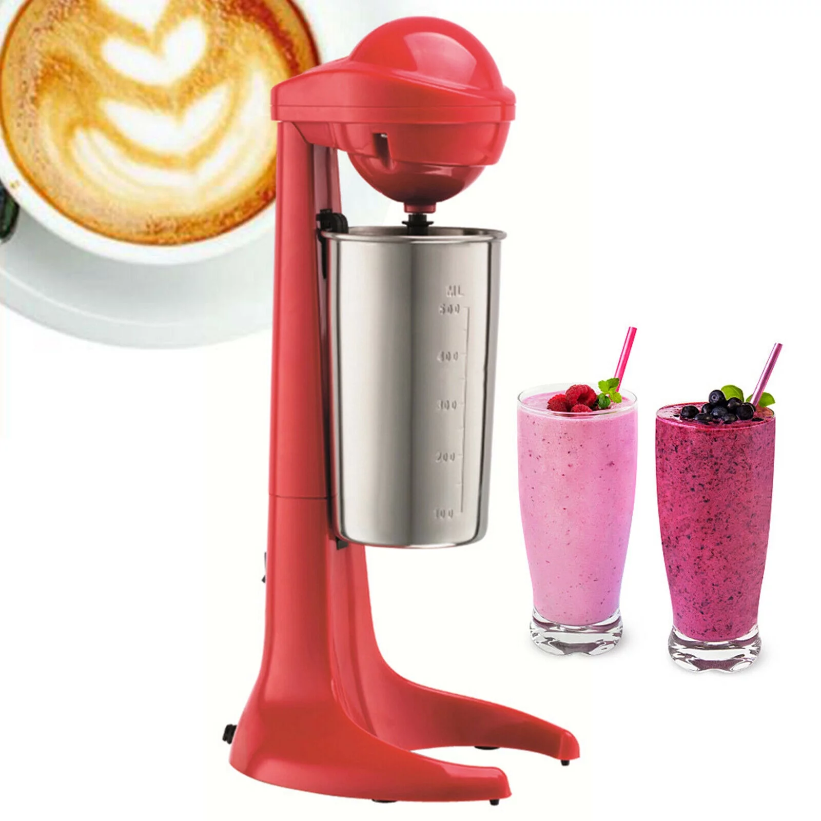 Electric Milk Shaker Maker Commercial Drink Mixer Smoothie Milk Shake Machine - Image 8