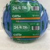 Southwire 250 ft. Blue 24/4 Solid Cu Cat5e Cmp (Plenum) Data Cable